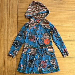 Oilily Hoodie Dress, Size 128